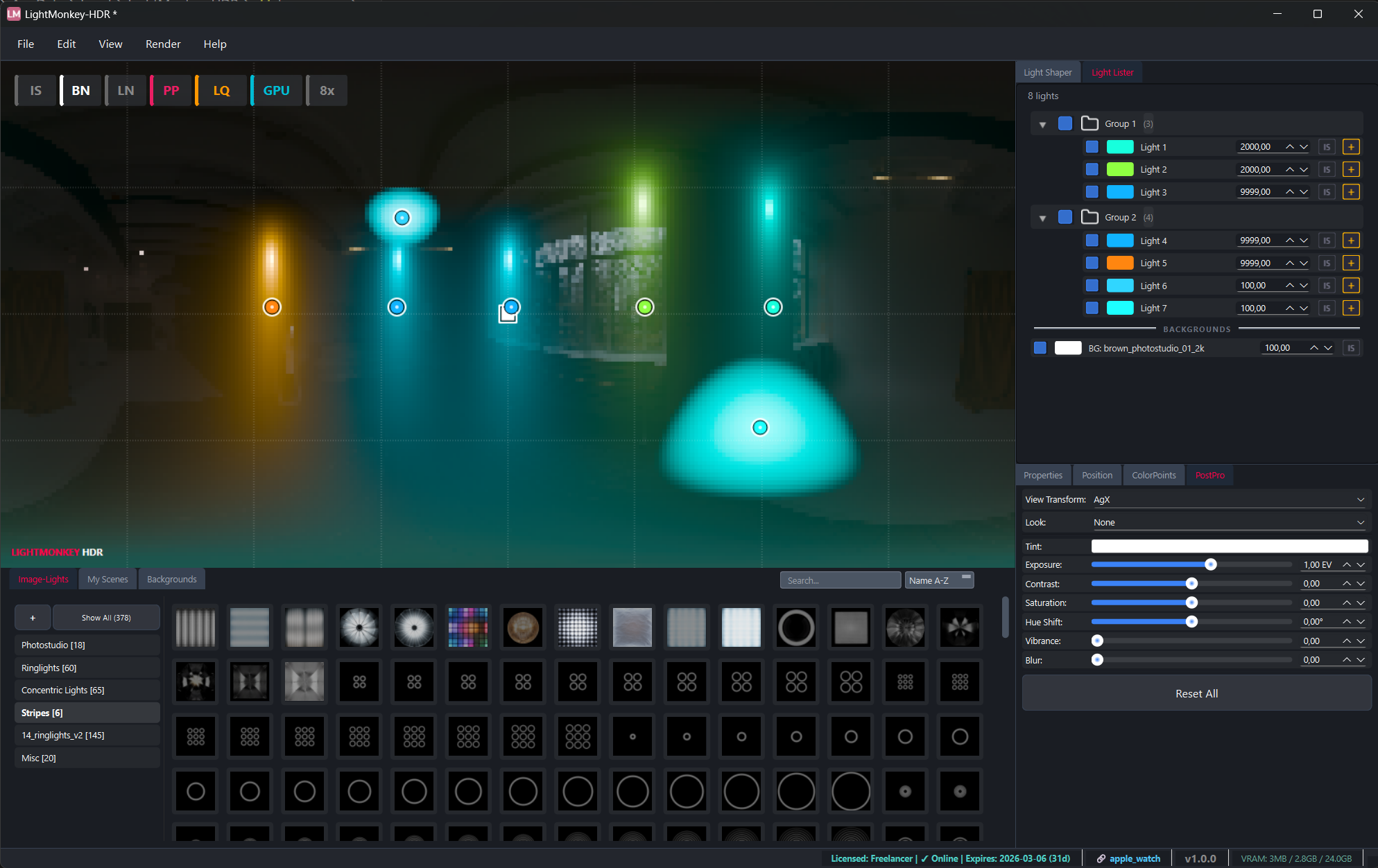 LightMonkey-HDR Demo