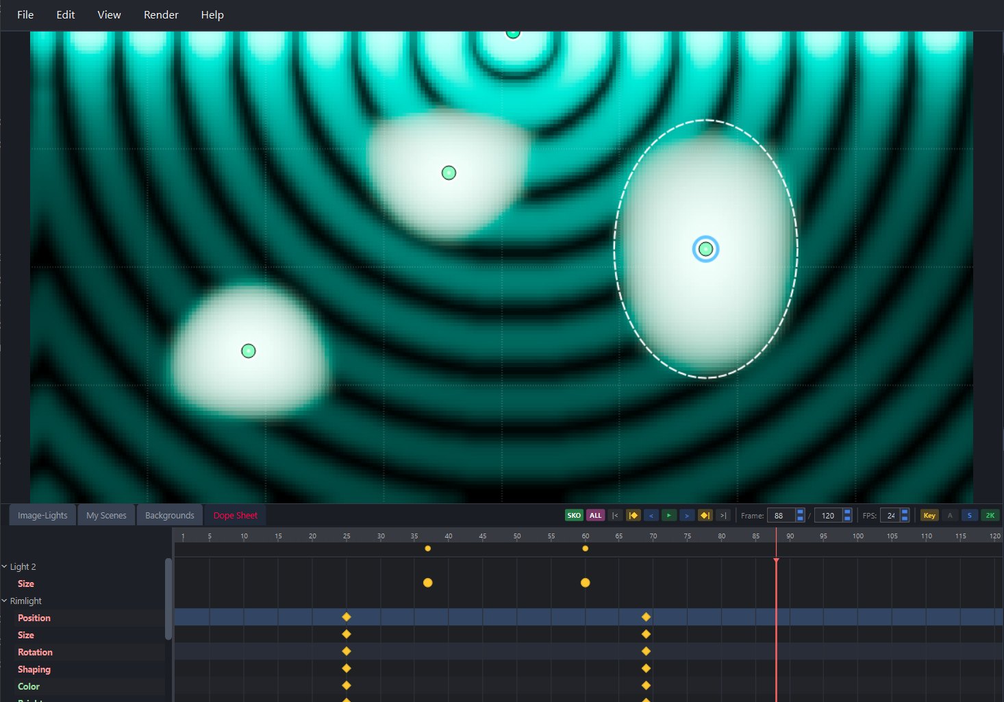LightMonkey-HDR Animation Dopesheet