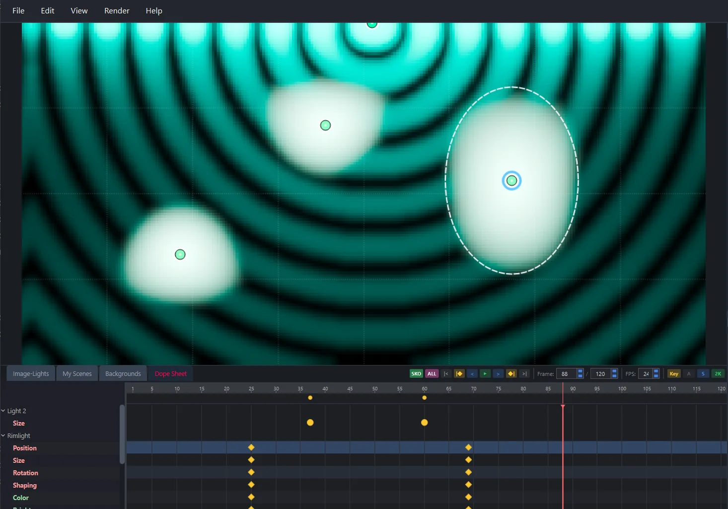 LightMonkey-HDR Animation Dopesheet