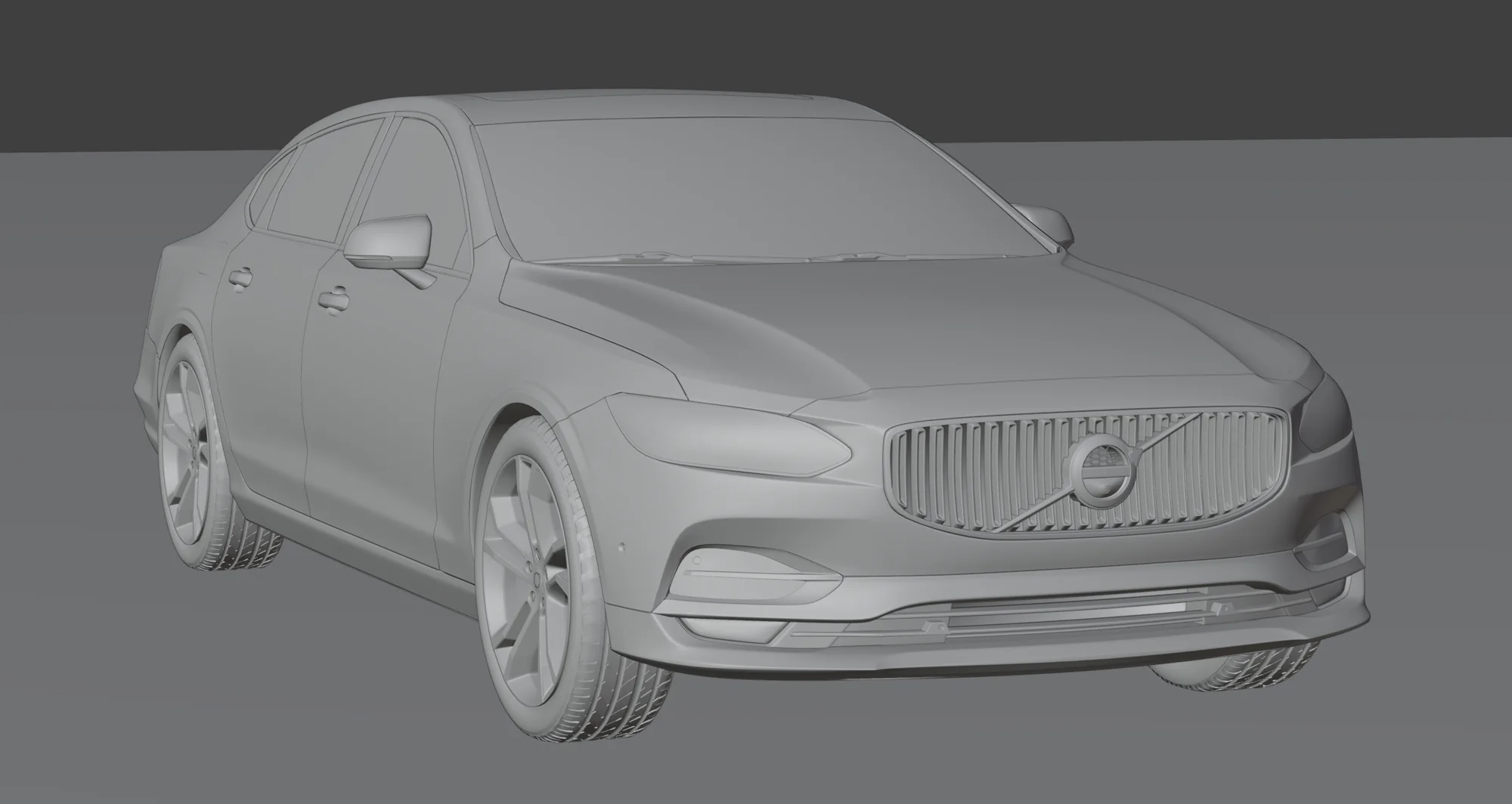 Base 3D Model Without Lighting